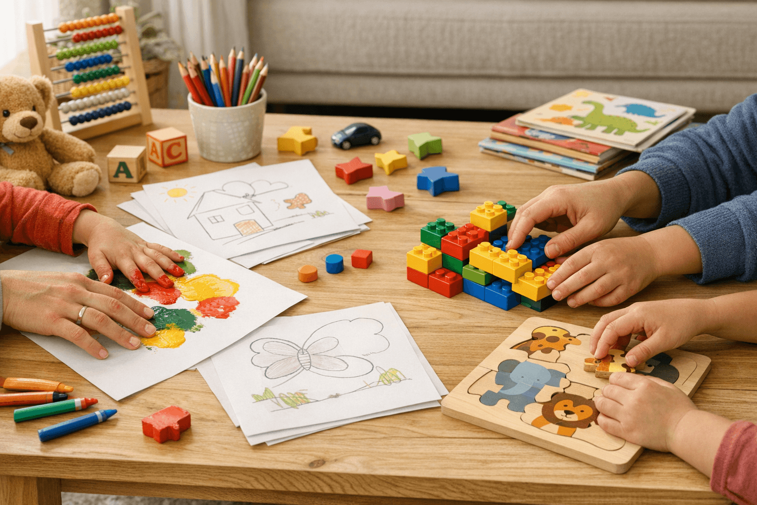 atividades para crianças em casa